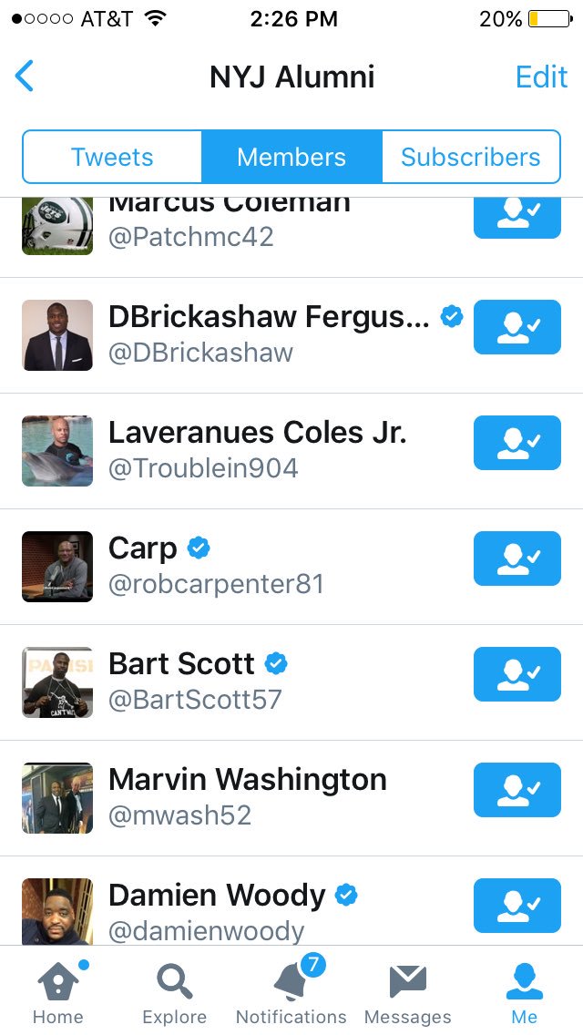 KZSportsMktg's tweet photo. Here r some @nyjets alumni who have their own #Twitter acct! Give them a follow! #socialmedia #nflalumni @NFLAlumni @NFLLegends https://t.co/XHsSwu1g0u
