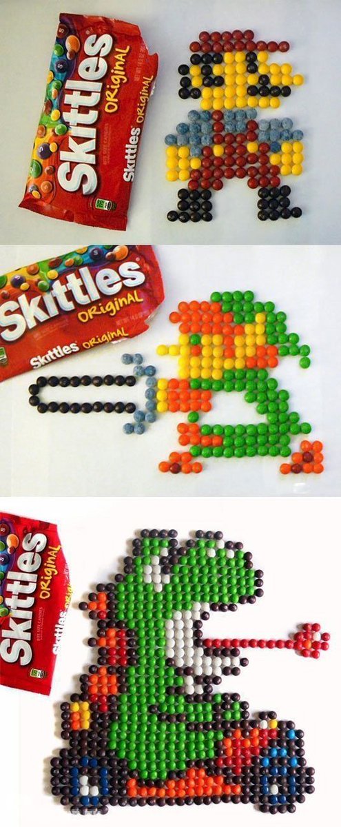 Just a Skittle bit of fun!
