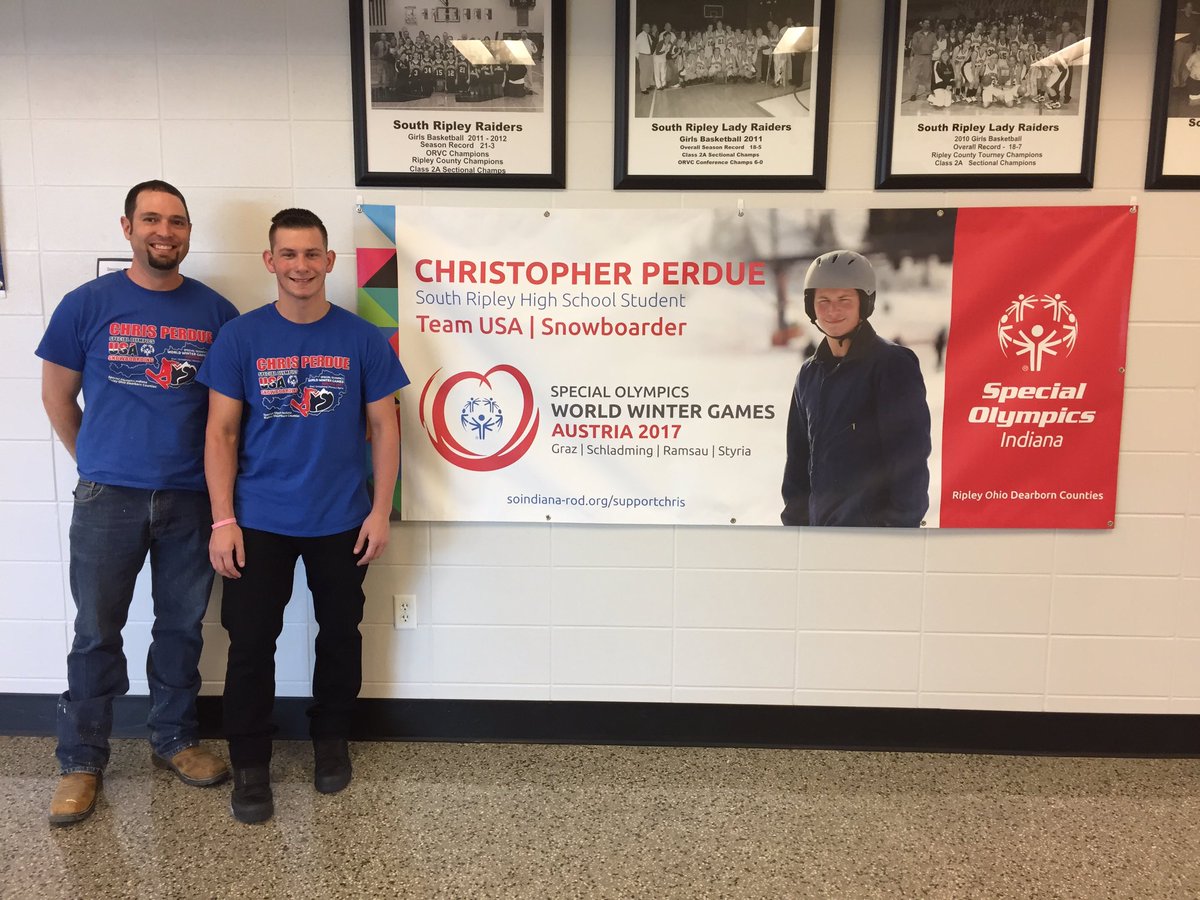 scareercenter's tweet photo. Good luck Chris Perdue at the USA Special Olympics World Winter Games! https://t.co/nSbn24Mg20