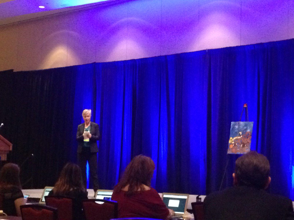 keechanphd's tweet photo. "Show up. Be present. Take some risk. Be forward with love." @sharonfterry #CoCreateHealth @GeneticAlliance https://t.co/gWJDfSZ33n