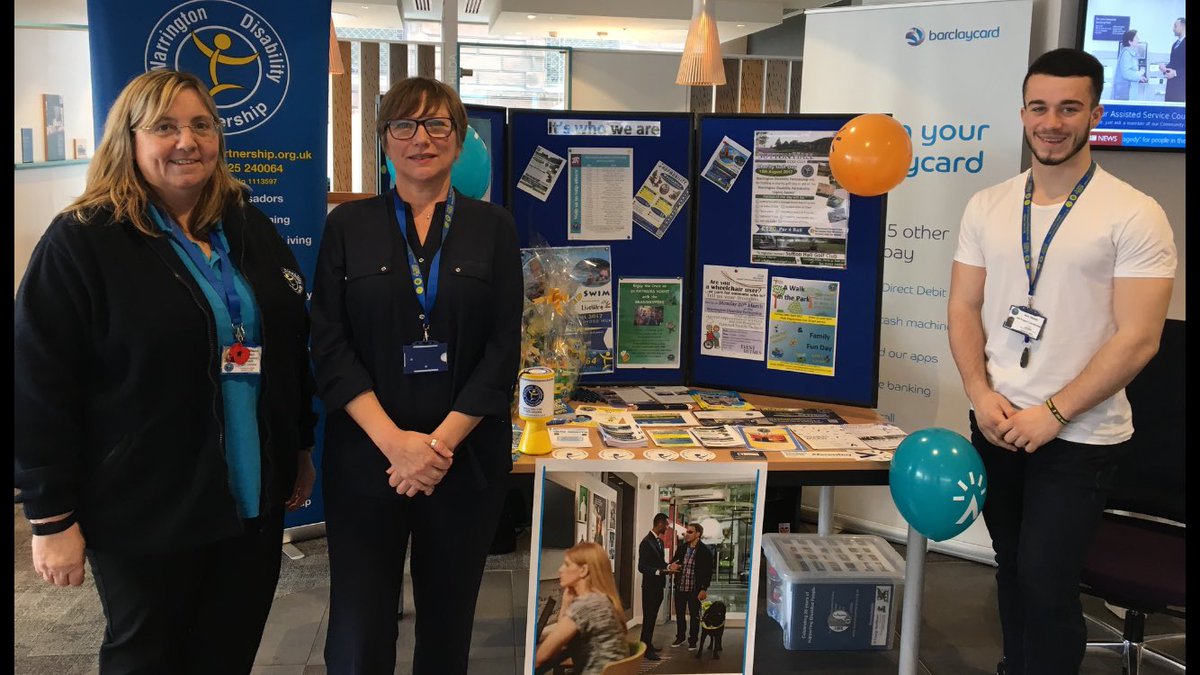 Great Day at Barclays promoting Disabled Access Day <a href="/davet21/">Dave Thompson MBE DL</a> <a href="/WDPcomms/">Disability Partnership #DAD2025</a> <a href="/GarySkent/">Gary Skentelbery</a> <a href="/Barclays/">Barclays Bank</a>