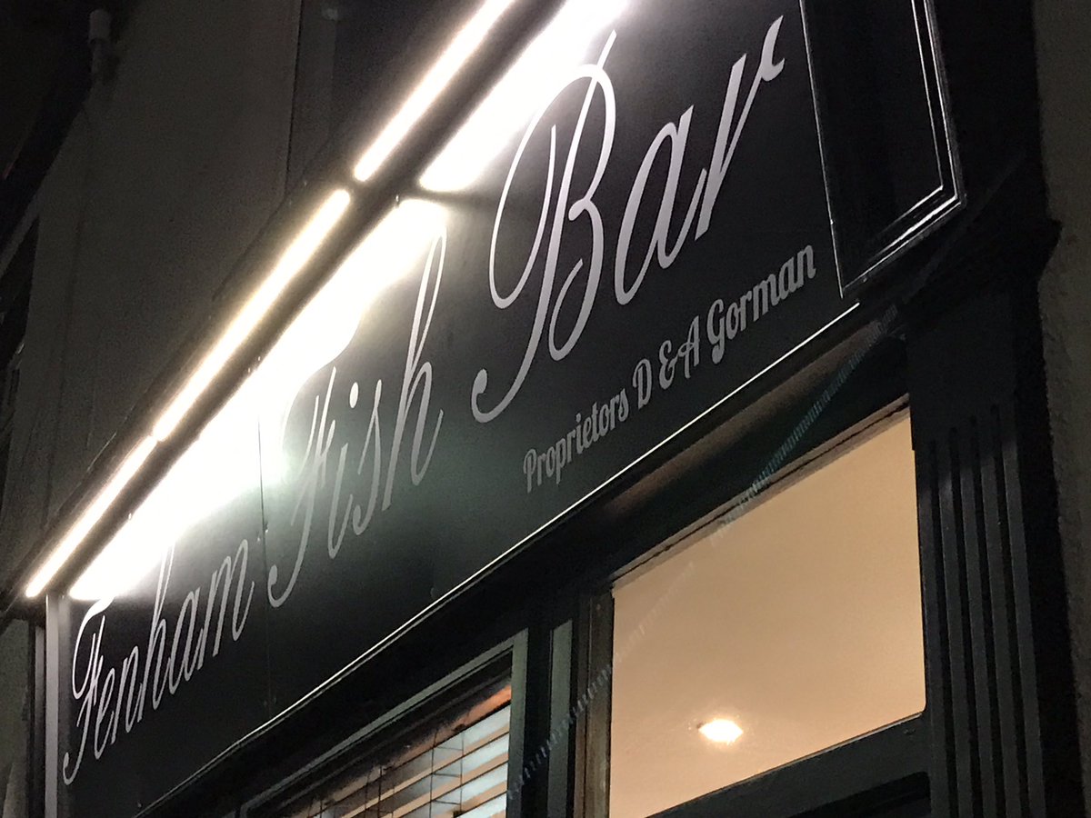 Have you now entered the world of fast food? <a href="/DaveGorman/">Dave Gorman</a> #fridayfishandchips