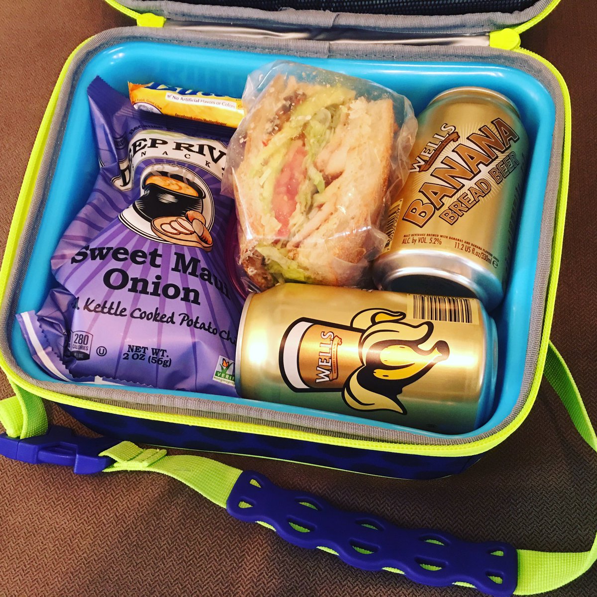 #nationalpackyourlunchday #bananabreadbeer