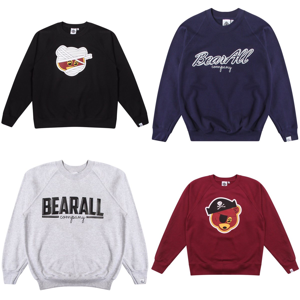 Get your paws on a BearAll Company sweatshirt while stocks last @ bearallco.co.uk. #streetwear #Mensfashion #skateboarding