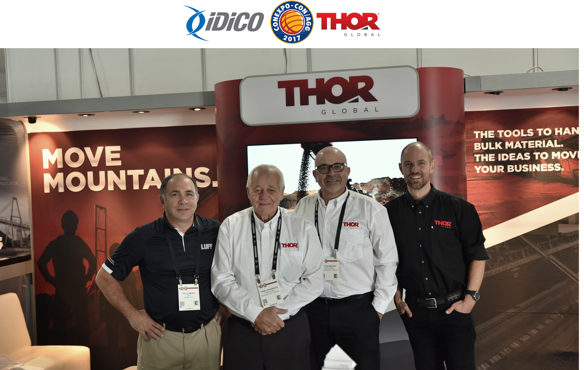 idicoweb's tweet photo. Estamos con #Thorglobal en el Gold Hall #G72025 ¡Visítenos en #CONEXPOCONAGG! ¡Los esperamos! #Conexpo2017 #Equipominero #MaquinariaPesada https://t.co/aYUNu4oAmt