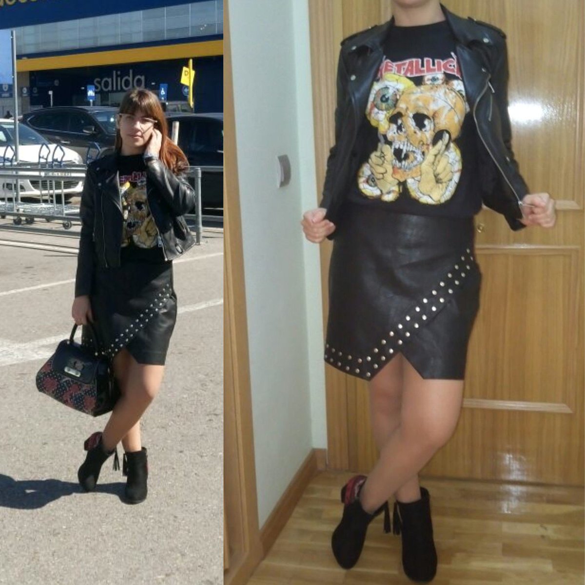 martagongui's tweet photo. #look #rockero para hoy https://t.co/RCBvZ7OE7x