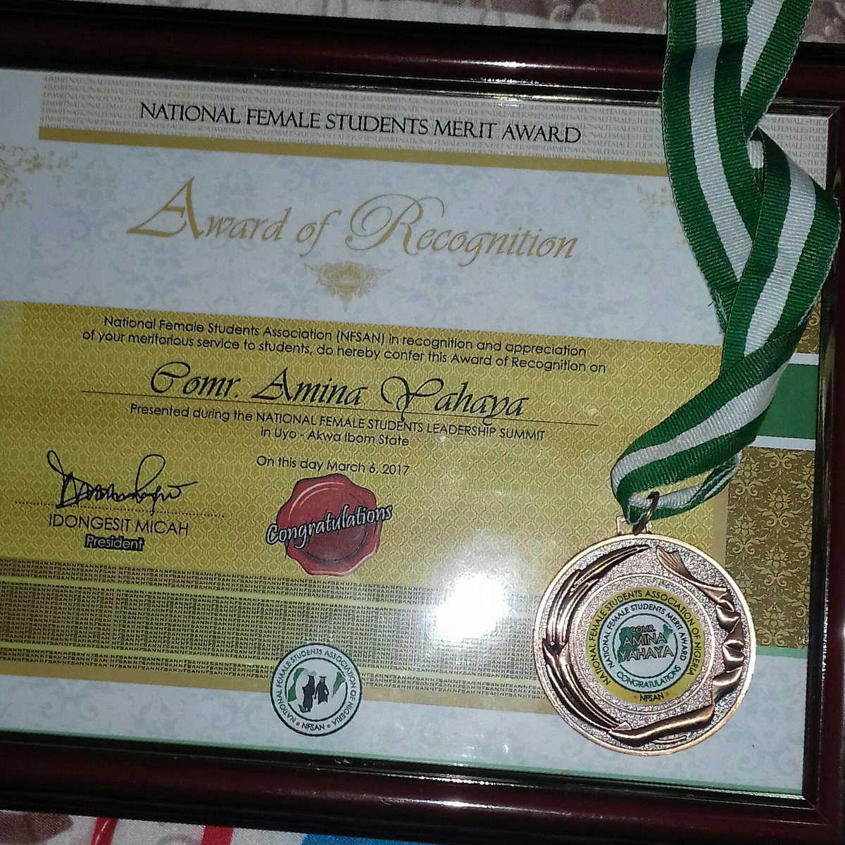 queen_of_dnorth's tweet photo. This is dedicated to all the women who are striving to make a difference and breaking barriers... #NFSLS #UYO2017 https://t.co/KGcIdNVVjm