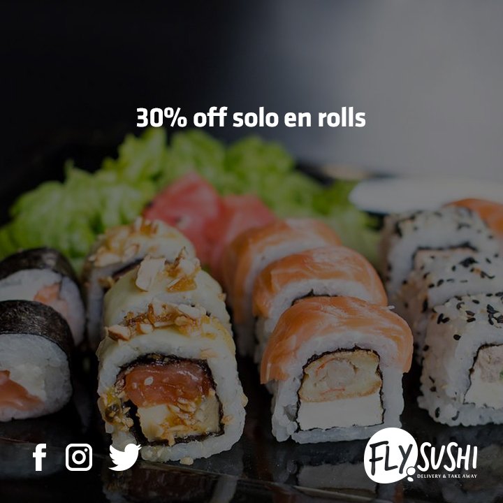 FlySushi tweet picture