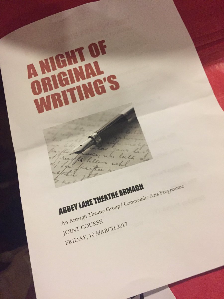 PIMCAP's tweet image. More wonderful storytelling and poetry from Armagh Theatre Group. We are delighted to help these performers create their own material.