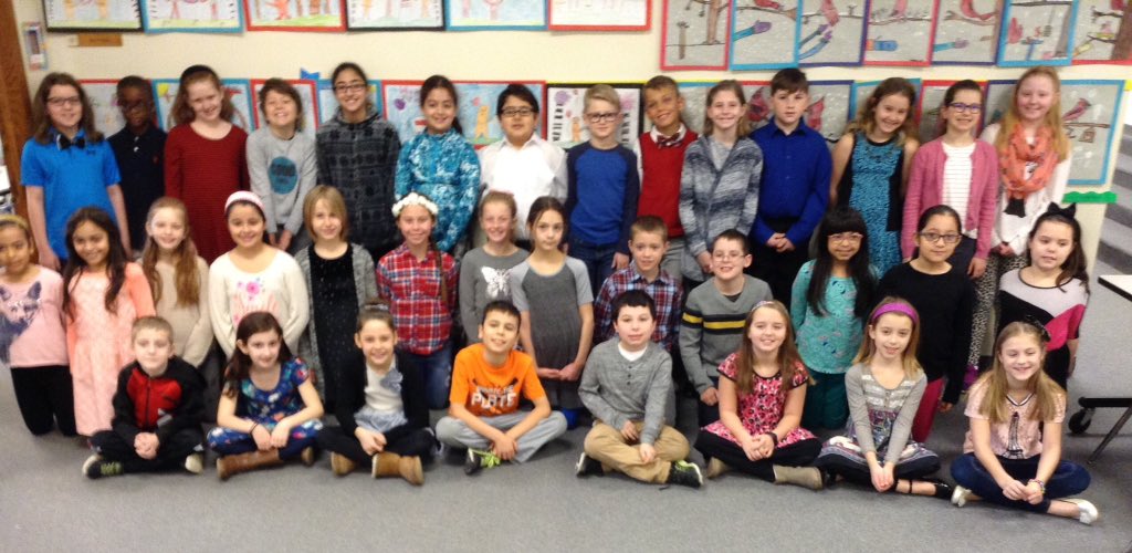 Mrs.Sneed's/Mrs. Banks' 3rd graders are dressed for success to land Paymaster positions in our Mini Society unit!@OSD135