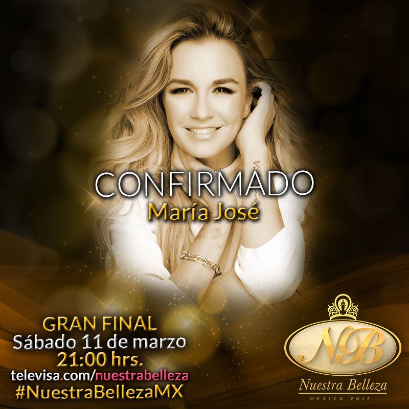 LupJonesof's tweet photo. Mañana no se pueden perder la gran final de @NBMexicoOficial , ya vieron quiénes son nuestros invitados especiales? 😍🙆👐 #NuestraBellezaMX https://t.co/ouBnqyXpxM