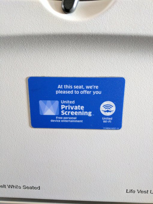 Sticker that was never user tested before plastering. Hope you read the manual before boarding @united<a href="/tag/99uconf"class="tags"><span>#99uconf</span></a>
