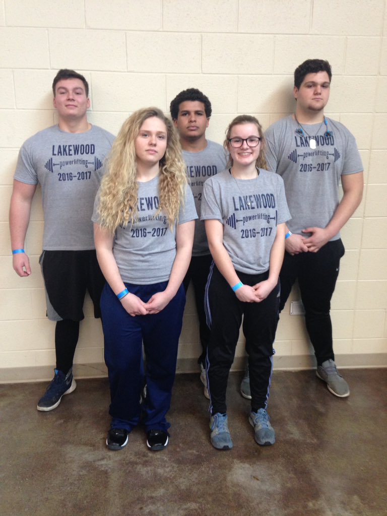JV athletes ready to lift!@Lakewood_AD