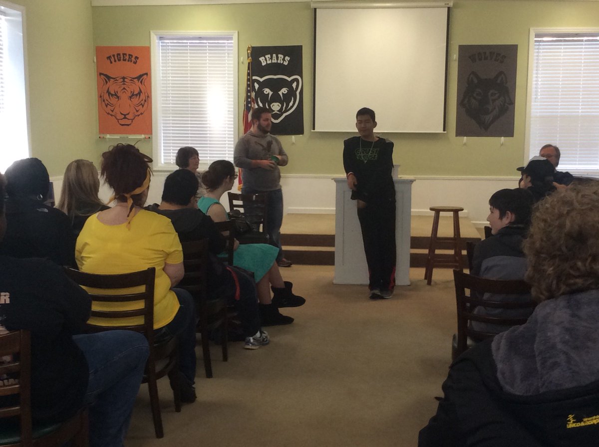 bachman_academy's tweet image. It was a good day at Bachman Academy! Complete with fun games, awards for good behavior, and lifiting up a fellow student! #HappyFriday