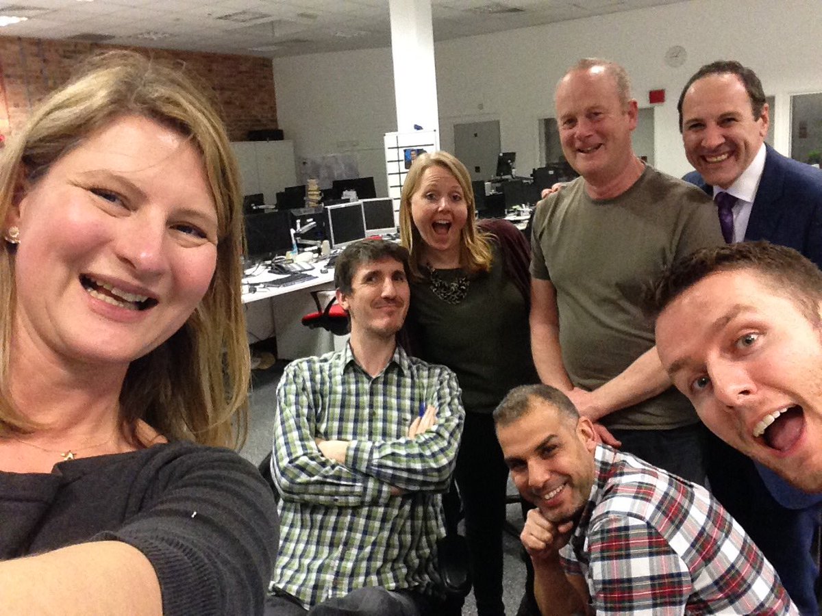 Friday late shift at the BBC - rock and roll!