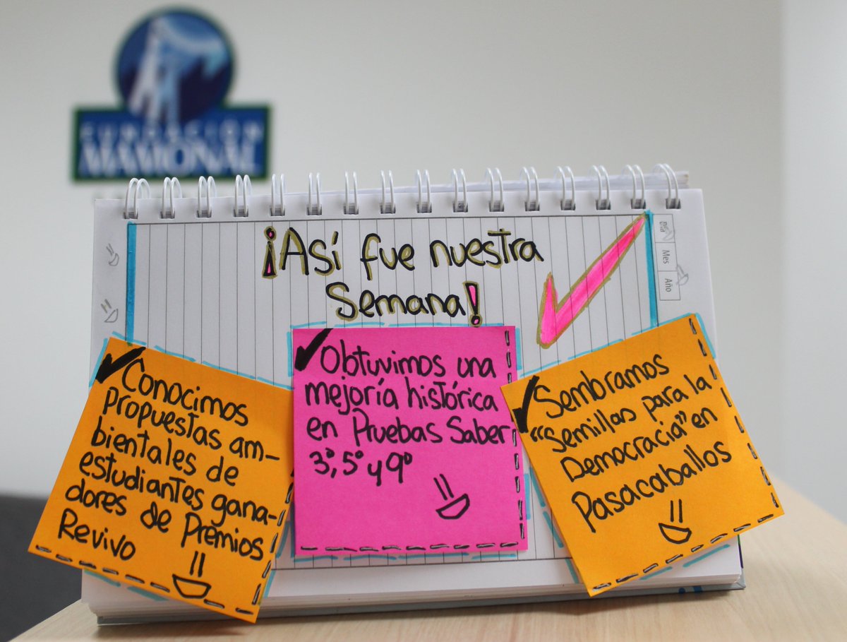 #EnResumen | ¿No estuviste conectado con nosotros esta semana? Tranquilo, aquí te contamos brevemente parte de lo que hicimos. #TomaNota