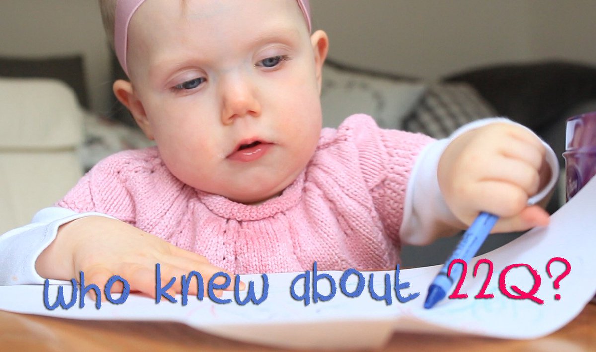 WKA22Q's tweet photo. Who Knew About 22Q? is a documentary looking into the mysteries of 22Q11.2 Deletion Syndrome - a condition that many have never heard of. https://t.co/wuLj5wLnAP