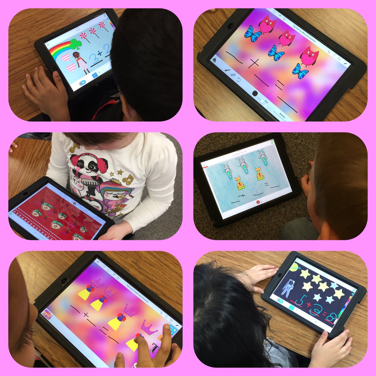 <a href="/SmetanaBuzz/">Ms. Smetana</a> grt job using <a href="/Buncee/">Buncee</a> &amp; <a href="/Seesaw/">Seesaw</a> to create their own math story problems &amp; shared w peers to answer each other's #d60learns