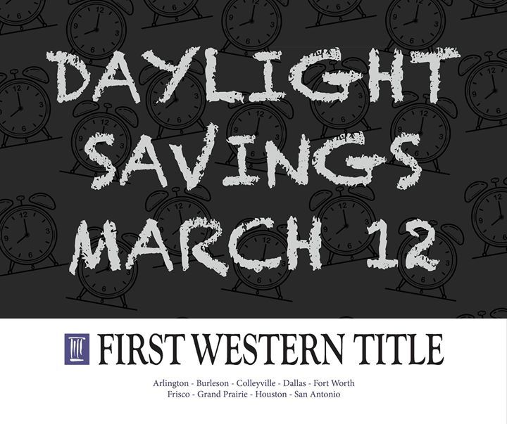Don't forget to change your clocks this weekend. #daylightsavings #springforward
