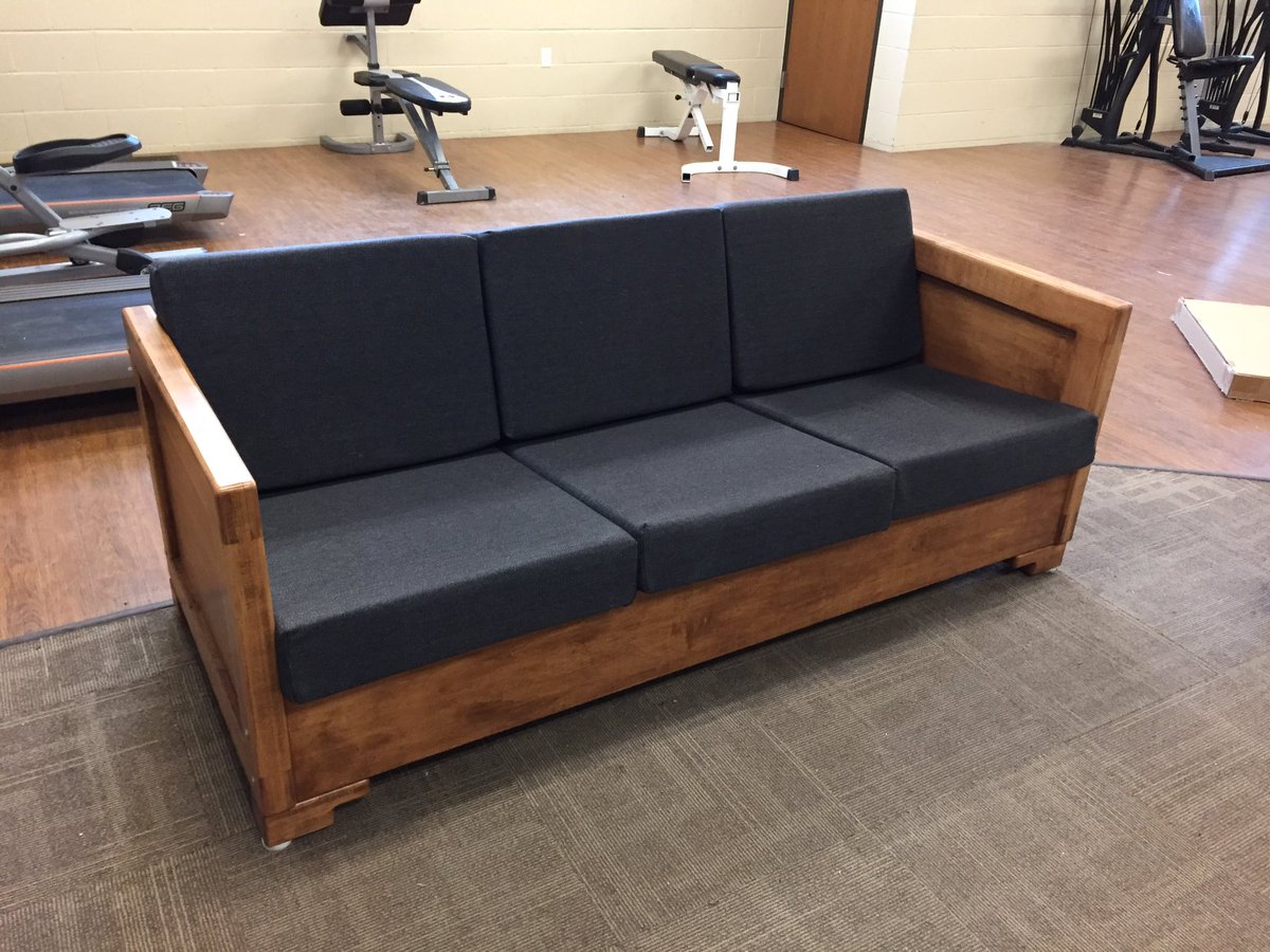 Lyle <a href="/LSSND/">?</a> built #LutherHall new couches that are sturdy enough to last us the next 40 years!!