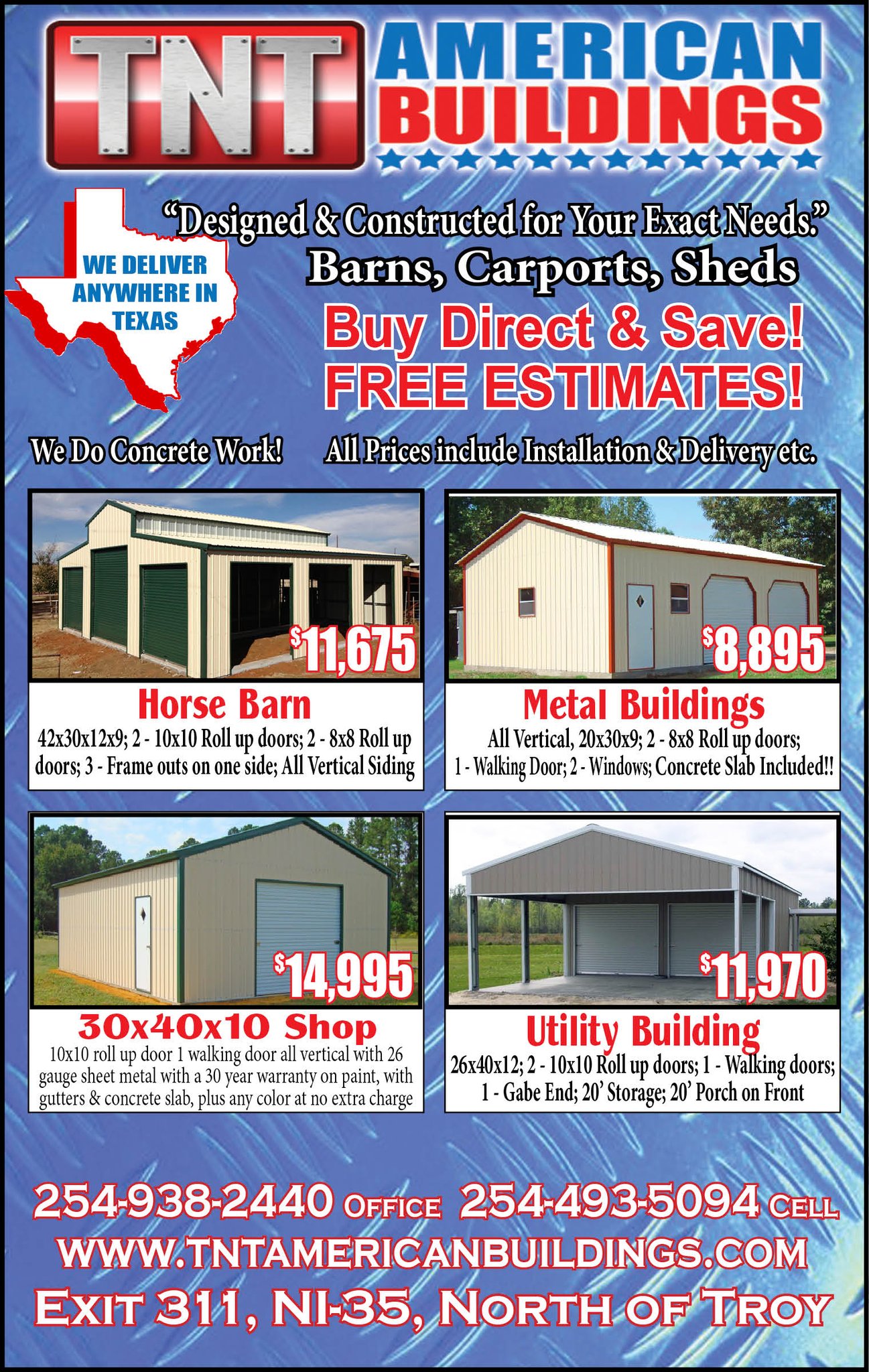 American Classifieds On Twitter Barns Carports Sheds