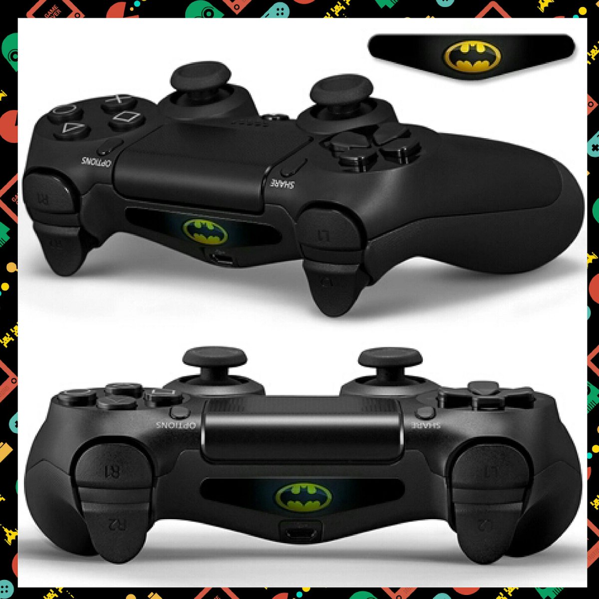 BestGripsES's tweet photo. ⚫🔴🔵⚪#OFERTA🆕#NUEVO #StickerPS4color #BATMAN=1,25€
Envío✉🇪🇸=1€
Usa tu Código DESCUENTO
➡💻 https://t.co/CXSj0yDgV3
#HighQualityOfTheBest https://t.co/OsLKi420T8
