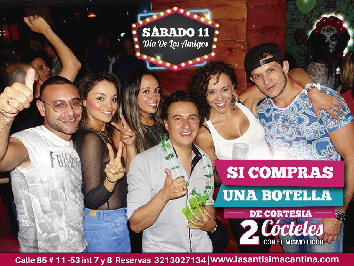 LaSantisima_'s tweet photo. Mañana mis Santísim@s, nos vemos en la farra con tus amigos,  #DiadelosAmigos reservas 3213027134 @EstamosdePlan https://t.co/7Rst4Cqr3J