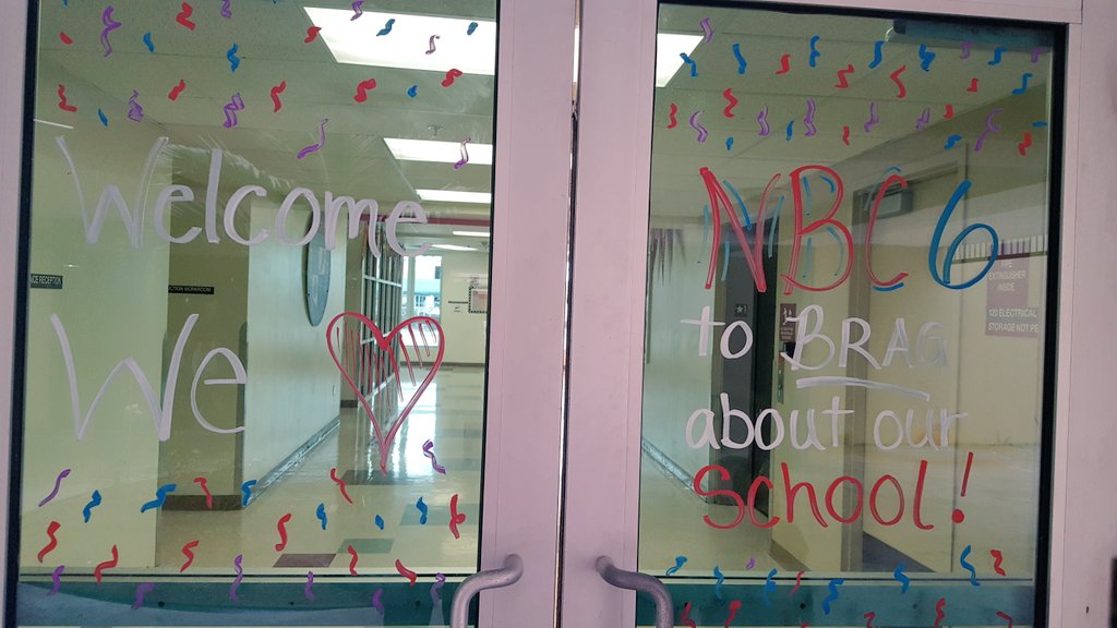westlandhialeah's tweet photo. Looking forward to brag about our school with @ariodzernbc6 on Monday on @nbc6. #Wildcats have a lot to brag about. @MDCPS @MDCPSNorth https://t.co/soFBc4wL3p