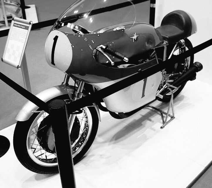 SimonGBrooks's tweet photo. Extremely sad to learn John Surtees CBE has passed away. It was a great honour to meet John in '14 &amp; see his #ASI14 display. #RIPJohnSurtees https://t.co/Rf9ESjMpPs