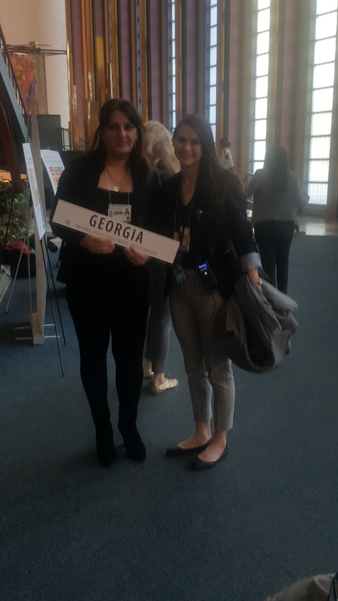PMLTUSA's tweet photo. Georgian Delegates #NHSMUN  2017 @UN  NATIONS NEW YORK #pmlt https://t.co/DIKTVLj2FJ