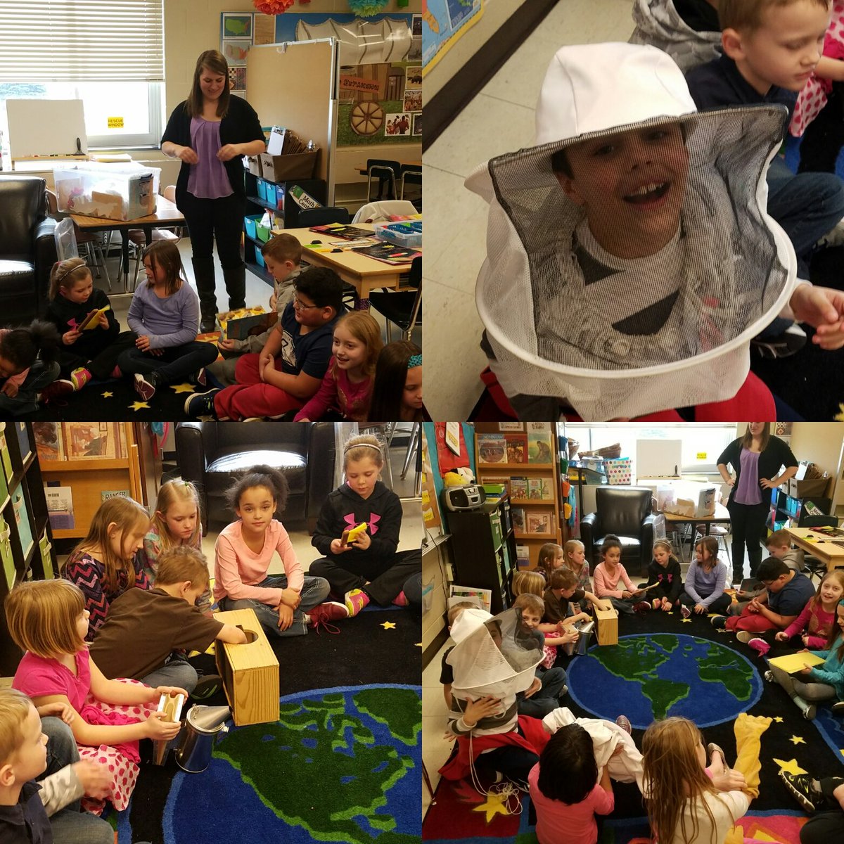 LCSROCKS1's tweet photo. Cornell Cooperative Extension does a great job on our school. Today was a great job on honey bees and thier importance. #Beeascholar https://t.co/kuLSr7ujfy