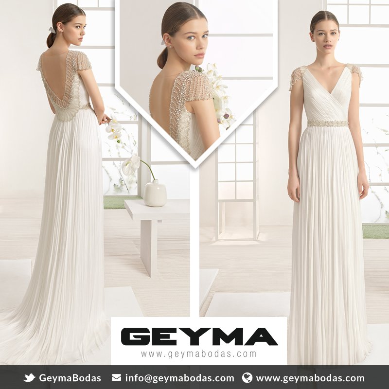 GeymaBodas's tweet photo. El modelo #Walram de #RosaClará es un mágico vestido ligero de muselina de seda, ¡Resérvalo ya en #GeymaBodas! --> https://t.co/774QxPFtAc https://t.co/RtJPi7McHK