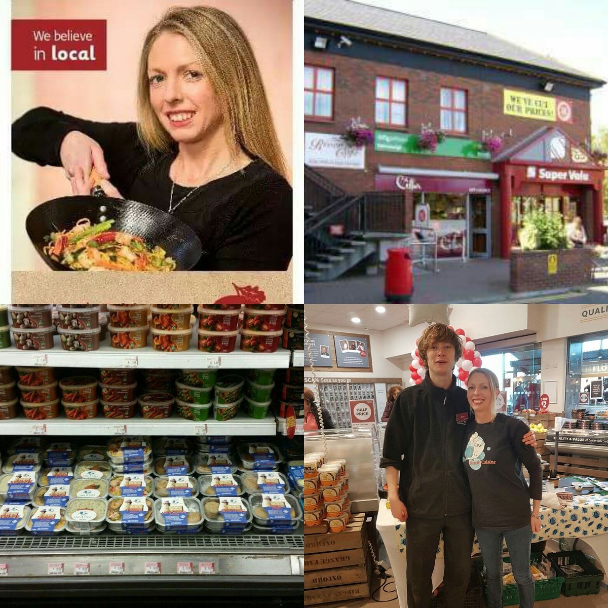HowthForaging's tweet photo. Tanx 2 all the lovely customers &amp; staff we meet today @SuperValuRaheny we had a great day at the launch of our products #chowder #codgoujons https://t.co/thW192oHe0