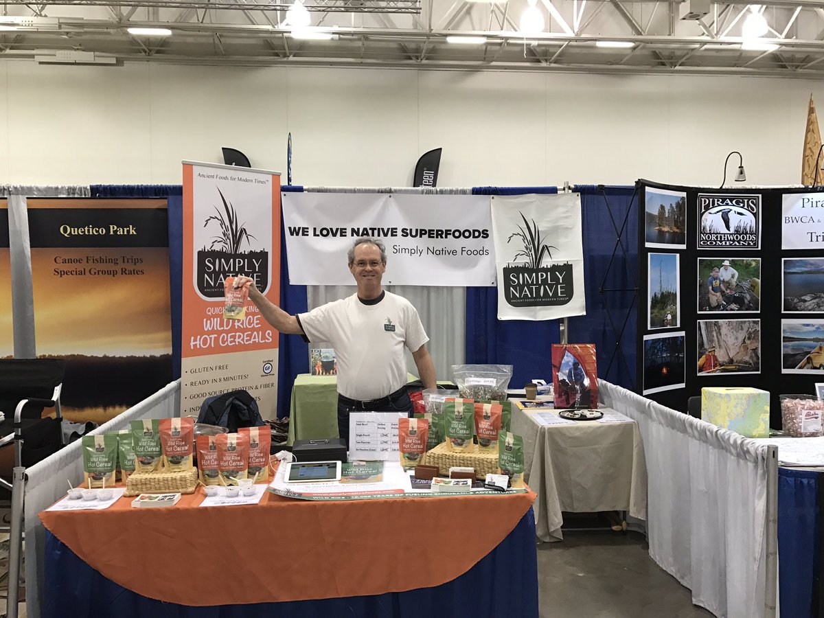 EatNativeFoods's tweet photo. We made it! @canoecopia #simplynative https://t.co/RGiWcENI9I