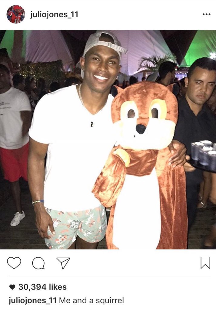 MENSLOGlC's tweet photo. OBJ vs Julio Jones on Instagram https://t.co/oOqhYy9xWC