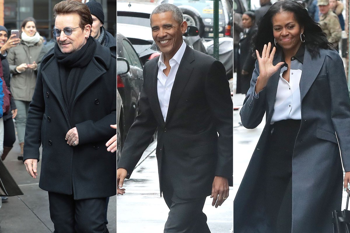 It was such an honor having the Obamas and Bono dine with us today! bit.ly/2mvfsqr