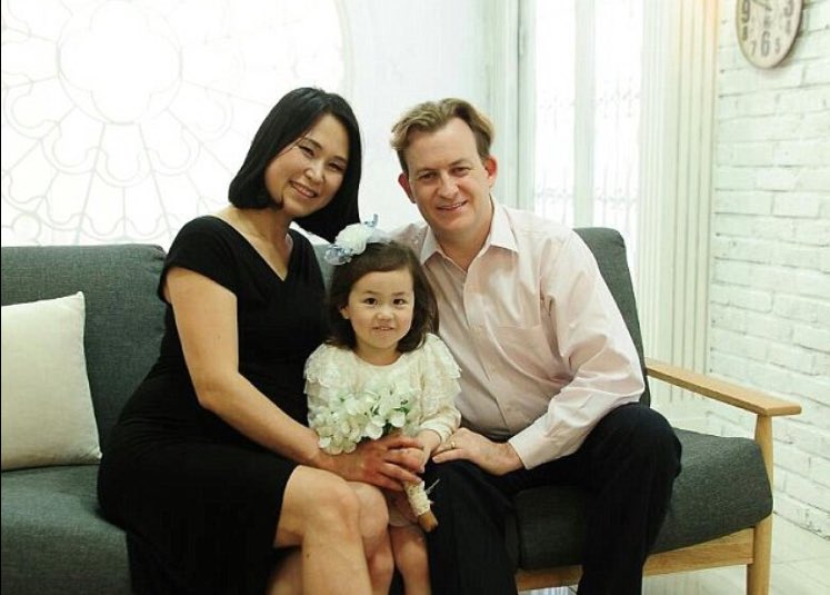 "They thought he was skyping grandma." Professor Robert Kelly, his wife Jung a Kim and kids from viral BBC interview.