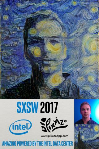 slambo_'s tweet photo. #IntelAILounge #SXSW #Pikazo hope your date went well C https://t.co/JiYvutbsnc