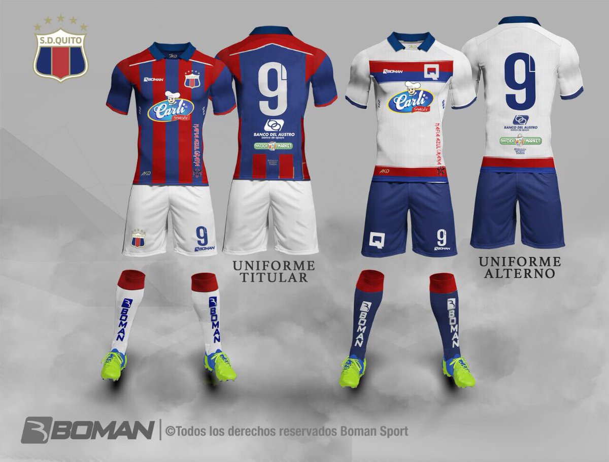 Deportivo Quito presentó su camiseta para el 2017 Marketing Registrado