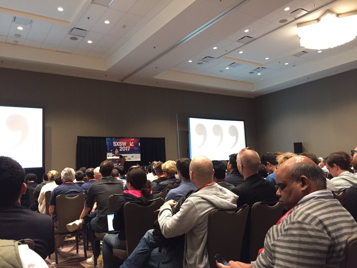waperry's tweet photo. #Selfdriving car brought to you via ads with detour to get @tacobell cost per person at doorstop #CPIRL #subscription @comma_ai #SXSW2017 https://t.co/llcUJuMKKj
