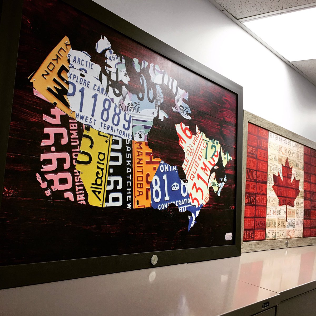 These Art Prints are perfect for service awards! Open House #YEG next week! #serviceaward #canada #branding #HR #idea