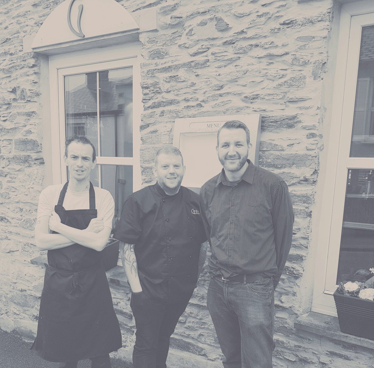 Your new Gravy Boesti team. From L to R
Trainee Chef - Cy Prowse
Owner/Head Chef - Ashley Dent-Davis
Front of House Manager - Nick Jessop