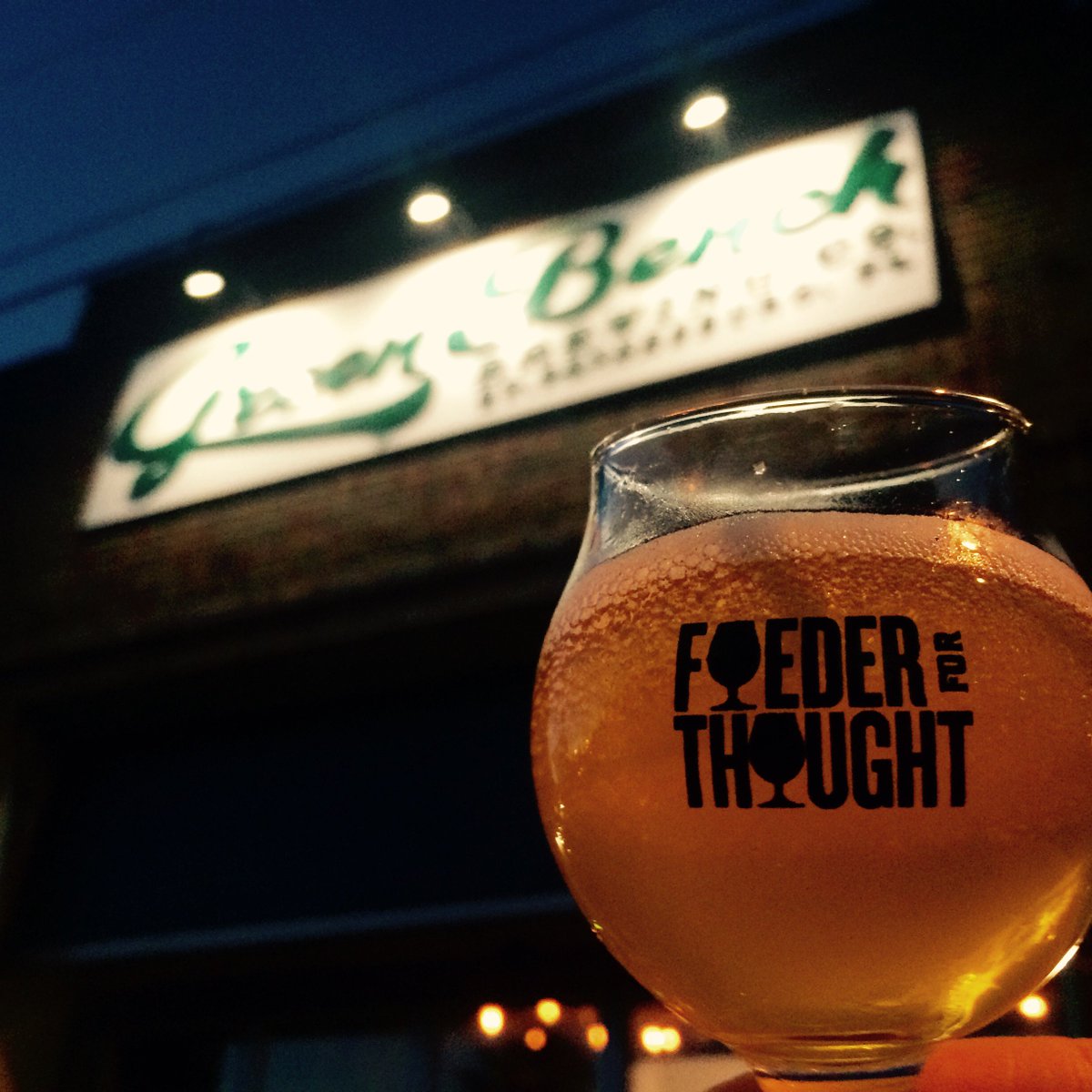cascadebrewing's tweet photo. .@Tlarrance & Kevin are at @GreenBenchBrew #FoederforThought pouring Shrinking Violet & Apricot - alongside some of the world's best sours! https://t.co/250KWuYNx3