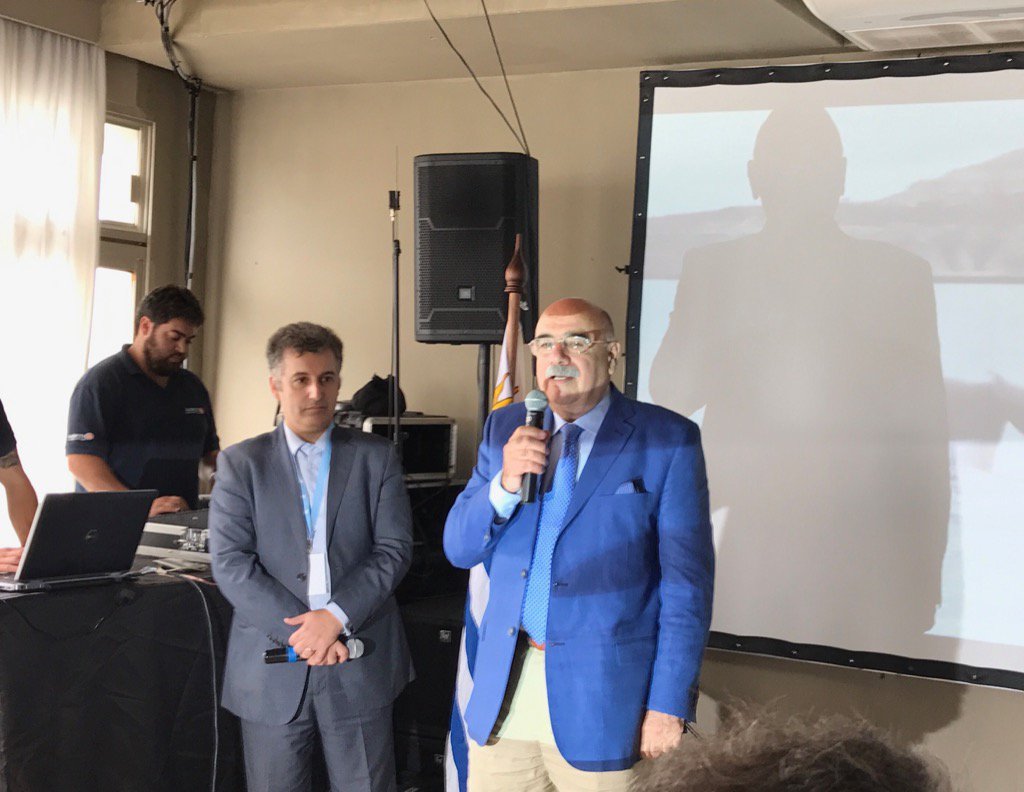 MarcelaClement's tweet photo. #COCAL2017 almuerzo de @InproturArg: palabras de @PabloSismanian, Pte @aoca_argentina y Consul a #eventprofs #latam https://t.co/I6fUXMWKfY
