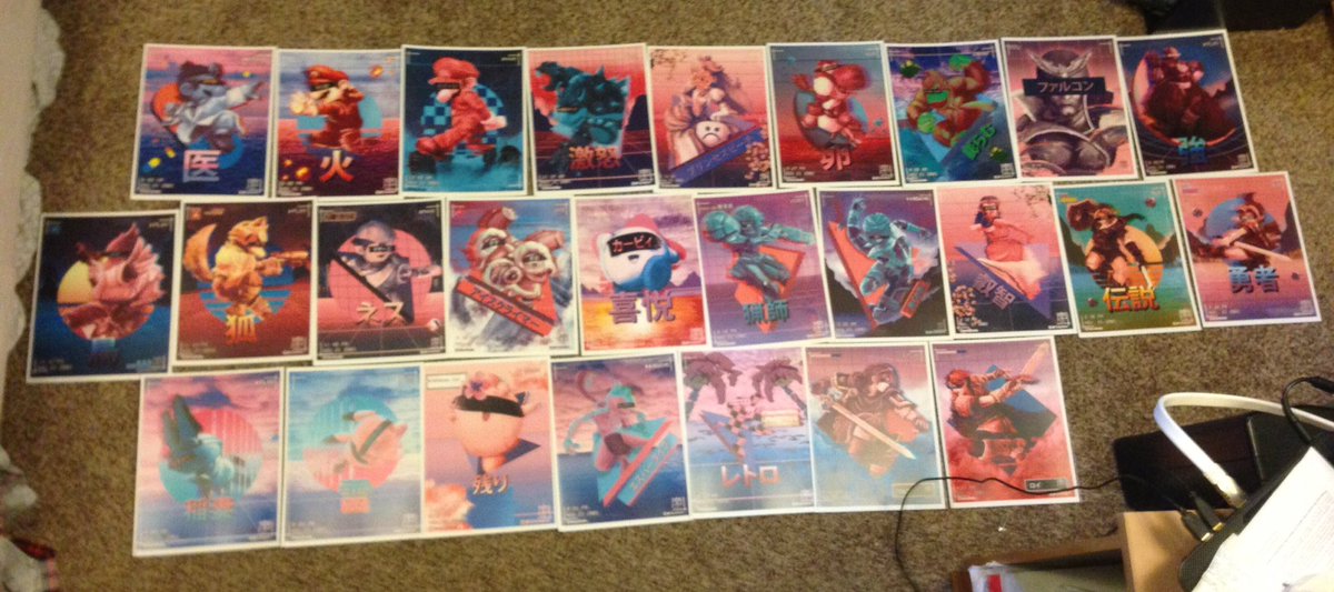 justwharton's tweet photo. Just dropped $300 on prints and looking at them all together makes me realize how big a project I took on in only 2 months. https://t.co/EHVvHiS2rA