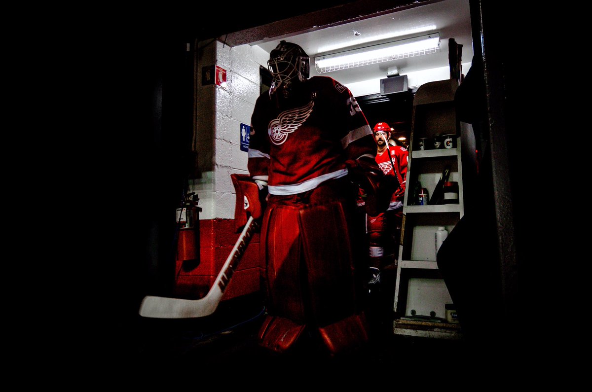 DetroitRedWings's tweet photo. Jimmy Howard. #LGRW #CHIvsDET https://t.co/durPLQp3FO