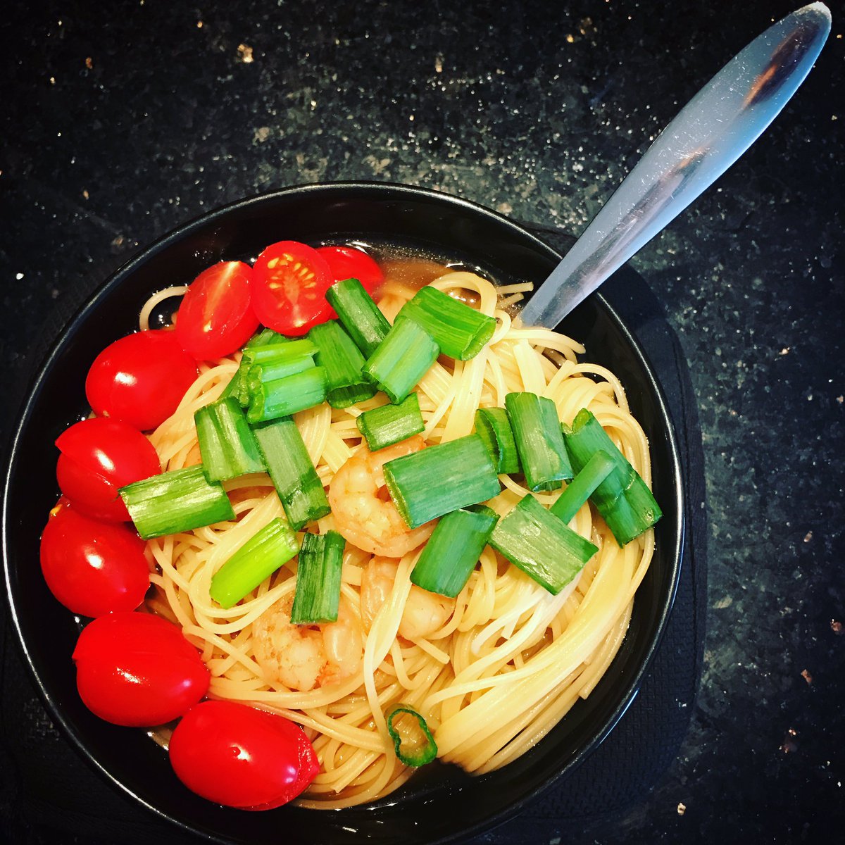 pr3c1ous_g3m's tweet image. When you're in that #Cooking mood… #AsianBowl #Experimenting #Healthy #Delicious #Beef #Shrimp #Noodles
