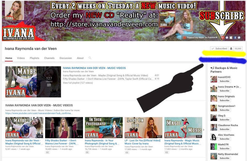 JMRs_Desk's tweet photo. Congratz @ivanavanderveen 50,000+ @YouTube Subscribers 🎉💚🍀🌹 https://t.co/dUK99uHAiy
