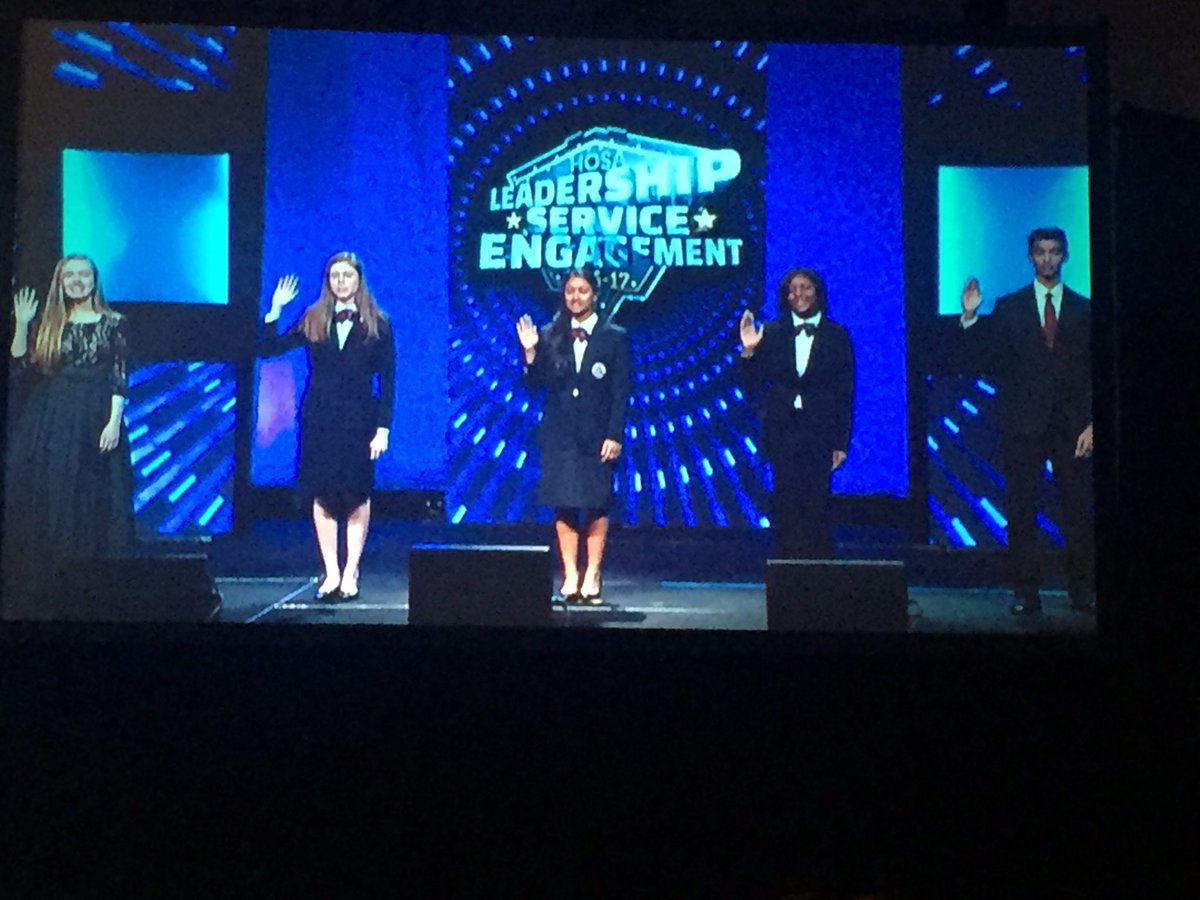 So proud of Makayla Wright! Your new Georgia HOSA State Secretary