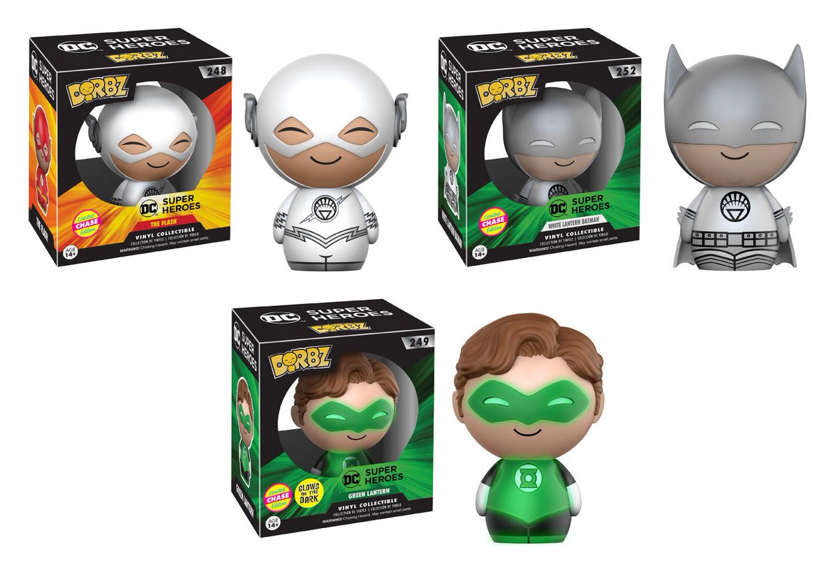 Legion of Collectors (@funkodclegion) on Twitter photo RT & follow <a href="/FunkoDCLegion/">Legion of Collectors</a> for a chance to WIN a Dorbz Chase Prize Pack (Green Lantern, White Lantern Batman & The Flash). RT & follow <a href="/FunkoDCLegion/">Legion of Collectors</a> for a chance to WIN a Dorbz Chase Prize Pack (Green Lantern, White Lantern Batman & The Flash).